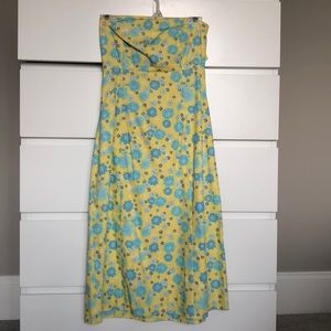 Strapless Lilly Pulitzer dress